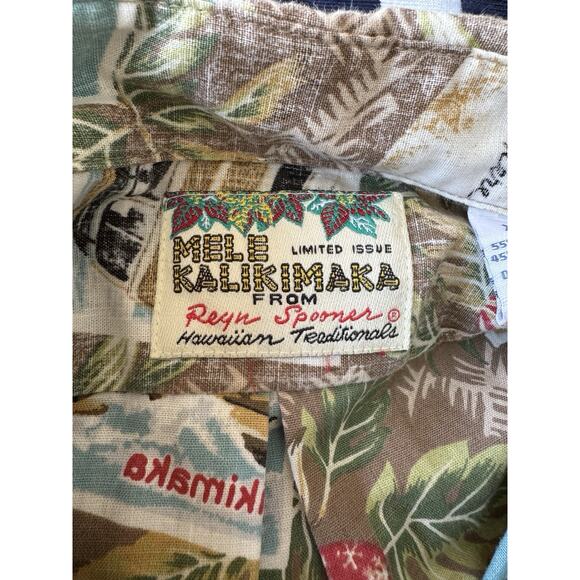 Reyn Spooner 2014 Mele Kalikimaka Limited Issue Shirt XXL Christmas Hawaii Aloha - Picture 12 of 14